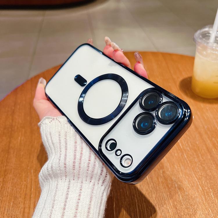 Electroplating MagSafe Phone Case, For iPhone 17e / 16e, For iPhone 17 Pro Max