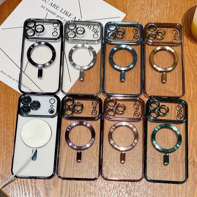 Electroplating MagSafe Phone Case, For iPhone 15 Pro Max, For iPhone 15 Pro, For iPhone 15 Plus