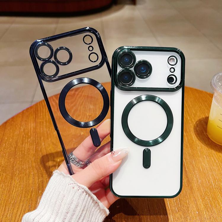 Electroplating MagSafe Phone Case, For iPhone 15, For iPhone 14 Plus, For iPhone 14