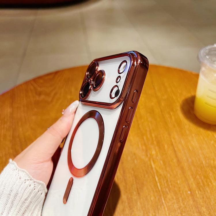 Electroplating MagSafe Phone Case, For iPhone 17e / 16e, For iPhone 17 Pro Max, For iPhone 17 Pro