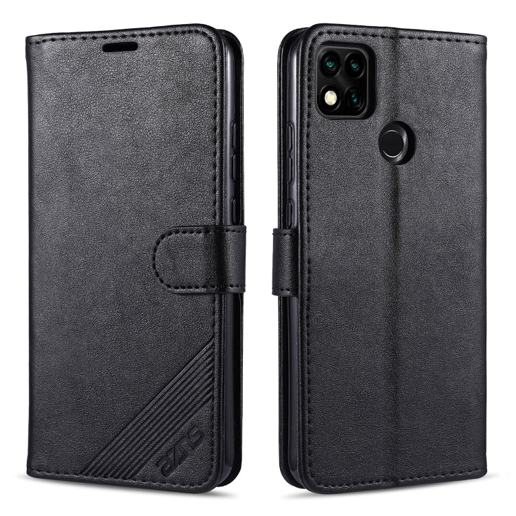 AZNS Sheepskin Texture Horizontal Flip Leather Case with Holder & Card Slots & Wallet, For Xiaomi Redmi 9C