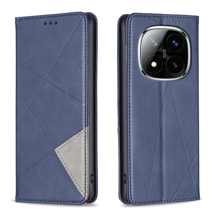 Rhombus Texture Magnetic Leather Phone Case, For Redmi 15 5G Global / 15 4G SEA 169.5mm, For Redmi A5 4G 171.7mm, For Redmi K80 / K80 Pro, For Redmi Note 14 Pro 4G