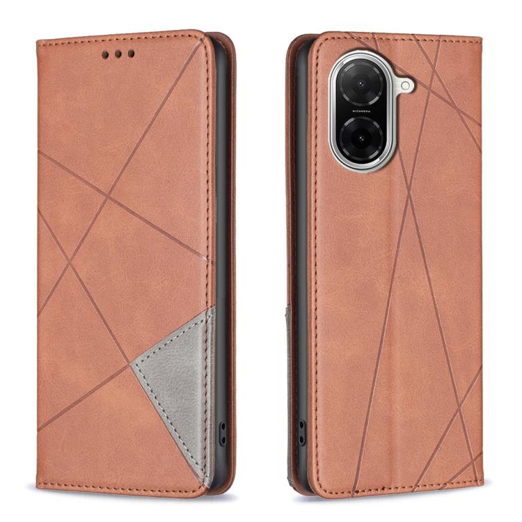Rhombus Texture Magnetic Leather Phone Case, For Redmi 15 5G Global / 15 4G SEA 169.5mm, For Redmi A5 4G 171.7mm, For Redmi K80 / K80 Pro, For Redmi Note 14 Pro 4G