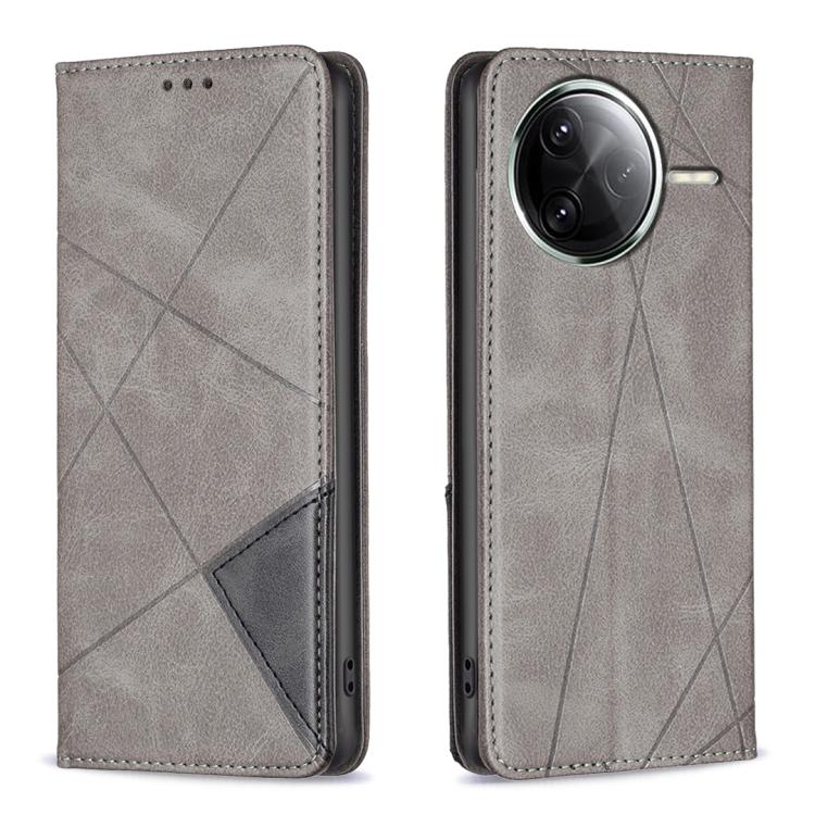 Rhombus Texture Magnetic Leather Phone Case, For Redmi 15 5G Global / 15 4G SEA 169.5mm, For Redmi A5 4G 171.7mm, For Redmi K80 / K80 Pro, For Redmi Note 14 Pro 4G