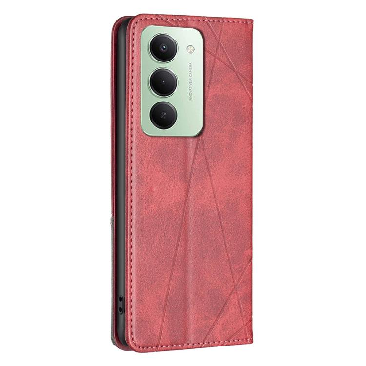 Rhombus Texture Magnetic Leather Phone Case, For Redmi 15 5G Global / 15 4G SEA 169.5mm, For Redmi A5 4G 171.7mm, For Redmi K80 / K80 Pro, For Redmi Note 14 Pro 4G