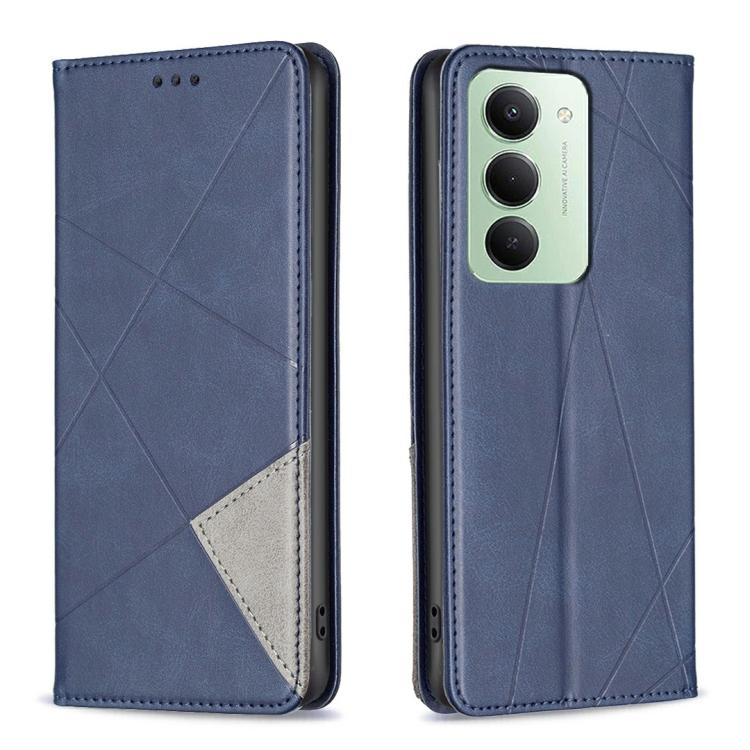 Rhombus Texture Magnetic Leather Phone Case, For Redmi 15 5G Global / 15 4G SEA 169.5mm, For Redmi A5 4G 171.7mm, For Redmi K80 / K80 Pro, For Redmi Note 14 Pro 4G