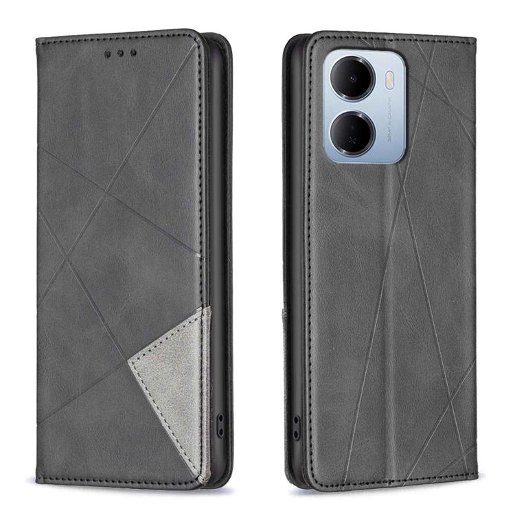 Rhombus Texture Magnetic Leather Phone Case, For Redmi A7 Pro 171mm / Poco C85x 5G, For Redmi 15a 5G, For Redmi Tubo 5 Max / Poco X8 Pro Max, For Redmi Tubo 5 / Poco X8 Pro 5G