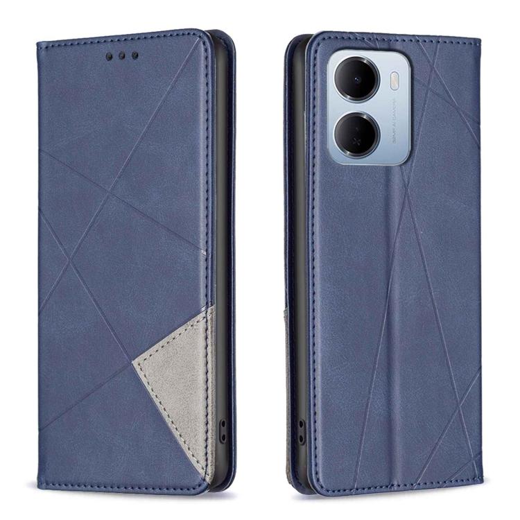 Rhombus Texture Magnetic Leather Phone Case, For Redmi A7 Pro 171mm / Poco C85x 5G, For Redmi 15a 5G, For Redmi Tubo 5 Max / Poco X8 Pro Max, For Redmi Tubo 5 / Poco X8 Pro 5G