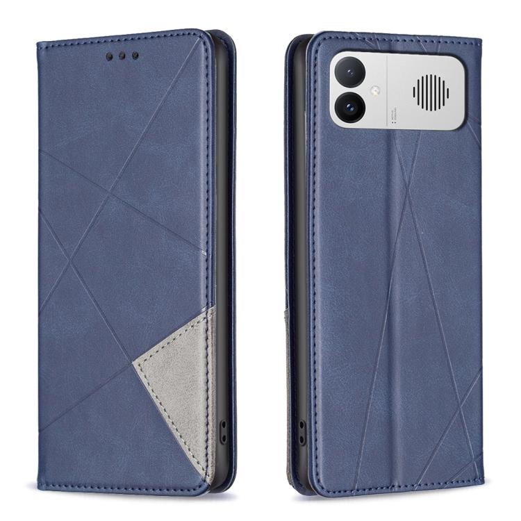 Rhombus Texture Magnetic Leather Phone Case, For Redmi K100 Pro Max 5G, For Redmi 17 4G / 5G Global 170mm, For Redmi K100 Pro 5G, For Redmi K90 Max 5G