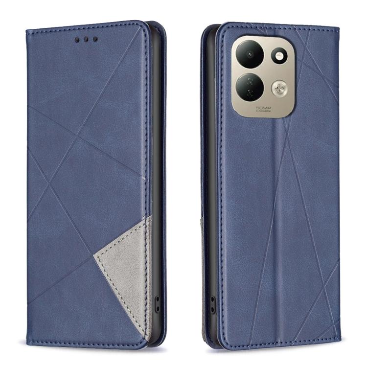 Rhombus Texture Magnetic Leather Phone Case, For Redmi K100 Pro Max 5G, For Redmi 17 4G / 5G Global 170mm, For Redmi K100 Pro 5G, For Redmi K90 Max 5G