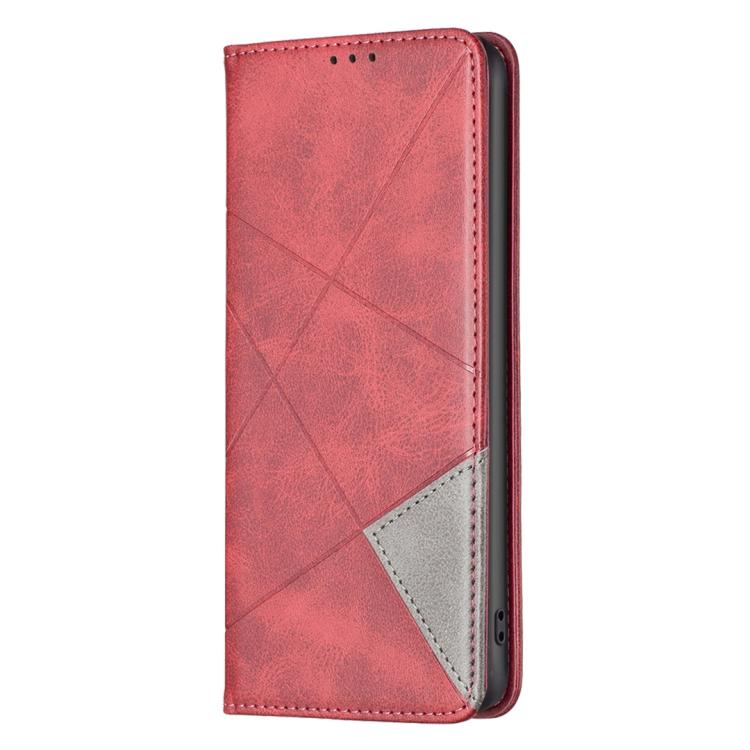 Rhombus Texture Magnetic Leather Phone Case, For Redmi K100 Pro Max 5G, For Redmi 17 4G / 5G Global 170mm, For Redmi K100 Pro 5G, For Redmi K90 Max 5G