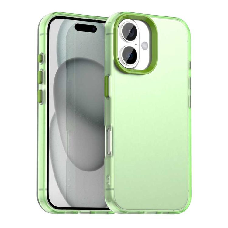 Candy PC Hybrid TPU Shockproof Phone Case, For iPhone Air, For iPhone 16 Pro Max, For iPhone 16 Pro