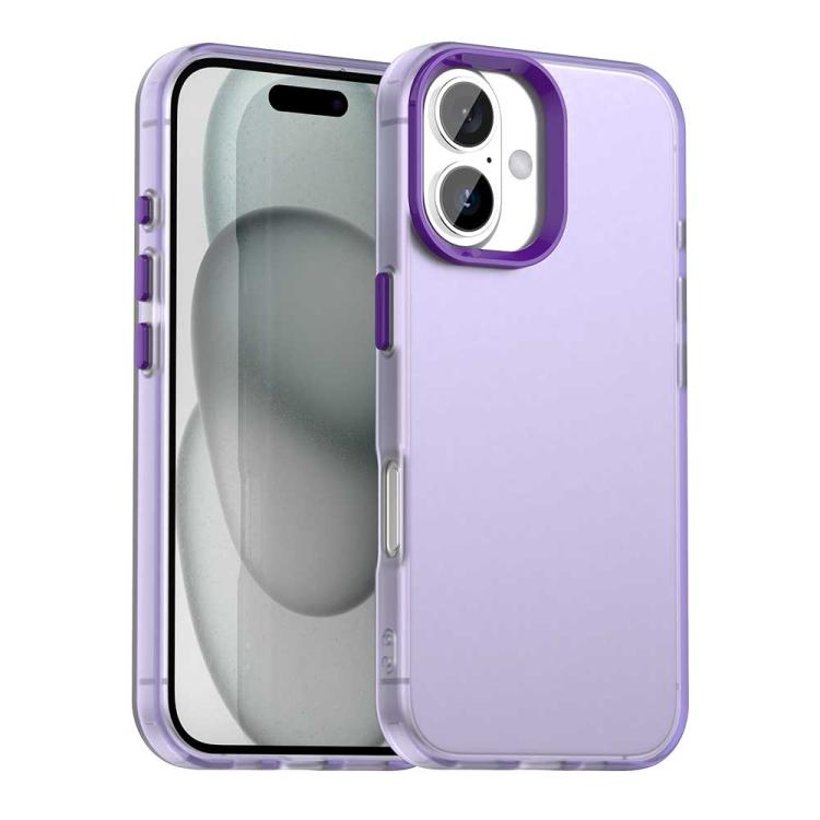 Candy PC Hybrid TPU Shockproof Phone Case, For iPhone Air, For iPhone 16 Pro Max, For iPhone 16 Pro