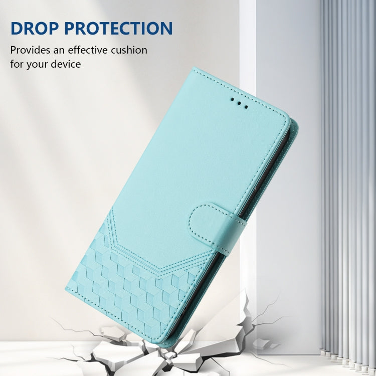 Honeycomb Embossing RFID Leather Phone Case, For Umidigi Power 7 Max