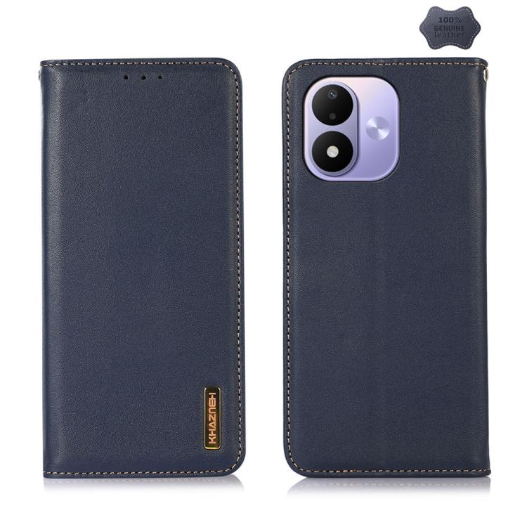 KHAZNEH Nappa Top Layer Cowhide Leather Phone Case, For Redmi Note 17 4G Global 169.7mm, For Redmi 17 5G / 4G Global 170mm, For Redmi A7 Pro 171mm / Poco C85x 5G, For Redmi Turbo 5 Max / Poco X8 Pro Max, For Redmi Turbo 5 5G / Poco X8 Pro 5G           ...