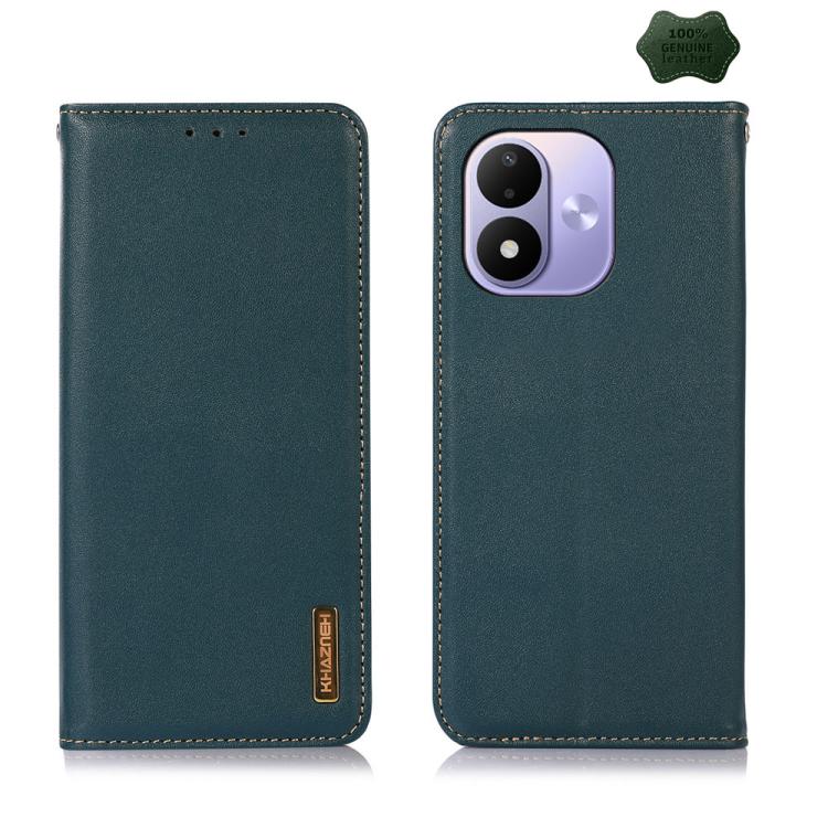 KHAZNEH Nappa Top Layer Cowhide Leather Phone Case, For Redmi Note 17 4G Global 169.7mm, For Redmi 17 5G / 4G Global 170mm, For Redmi A7 Pro 171mm / Poco C85x 5G, For Redmi Turbo 5 Max / Poco X8 Pro Max, For Redmi Turbo 5 5G / Poco X8 Pro 5G           ...