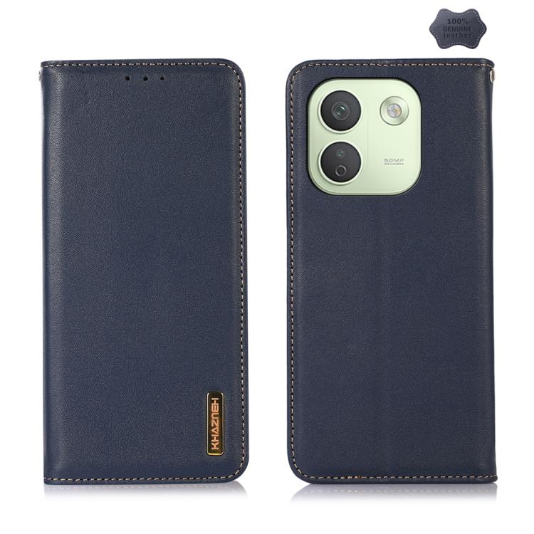 KHAZNEH Nappa Top Layer Cowhide Leather Phone Case, For Redmi Note 17 4G Global 169.7mm, For Redmi 17 5G / 4G Global 170mm, For Redmi A7 Pro 171mm / Poco C85x 5G, For Redmi Turbo 5 Max / Poco X8 Pro Max, For Redmi Turbo 5 5G / Poco X8 Pro 5G           ...
