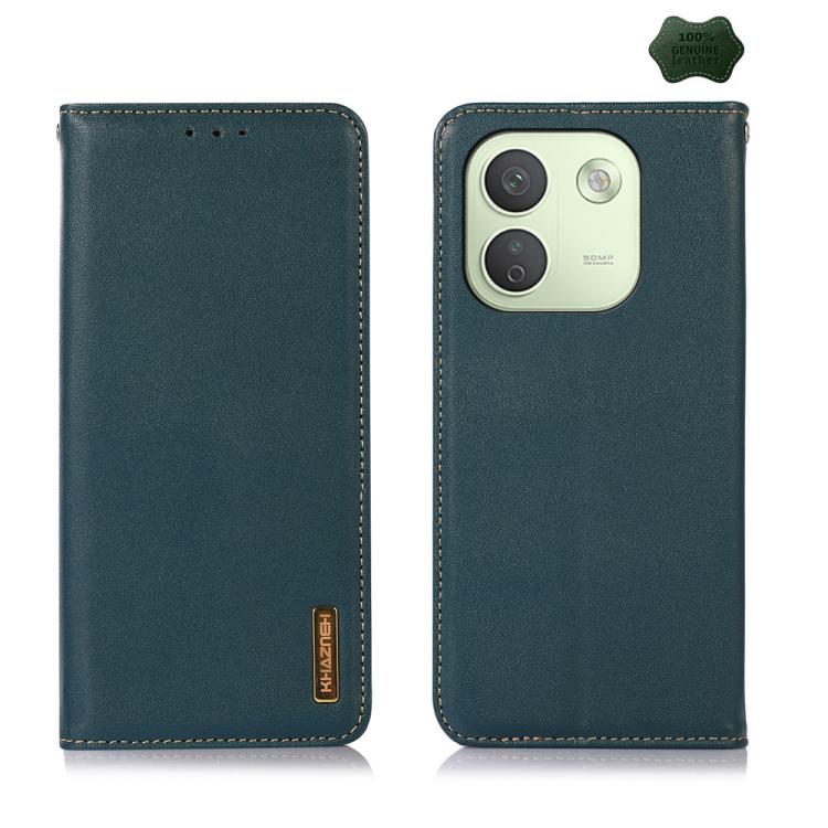 KHAZNEH Nappa Top Layer Cowhide Leather Phone Case, For Redmi Note 17 4G Global 169.7mm, For Redmi 17 5G / 4G Global 170mm, For Redmi A7 Pro 171mm / Poco C85x 5G, For Redmi Turbo 5 Max / Poco X8 Pro Max, For Redmi Turbo 5 5G / Poco X8 Pro 5G           ...
