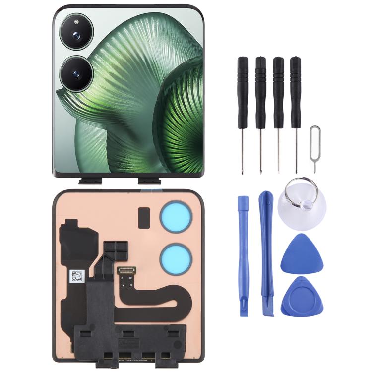 Original LCD Secondary Screen with Digitizer Full Assembly, For Xiaomi Mix Flip, For Xiaomi Mix Fold 3