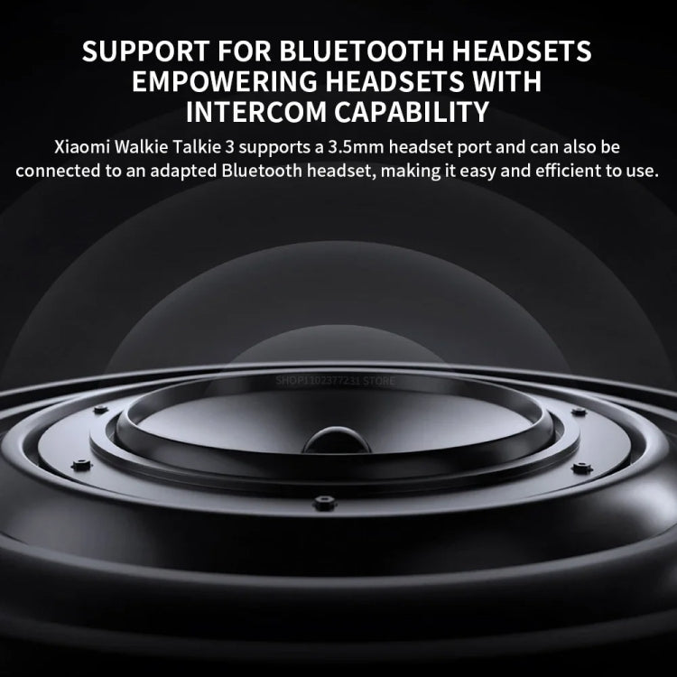 Original Xiaomi IP65 Waterproof UV Dual Band Walkie Talkie 3, Xiaomi Walkie Talkie 3