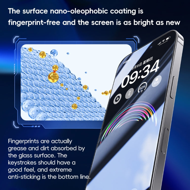 For iPhone 16 Benks Ice Sense Gaming Frosted Tempered Glass Film