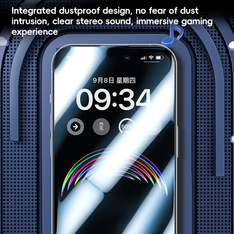 For iPhone 16 Plus Benks Ice Sense Gaming Frosted Tempered Glass Film
