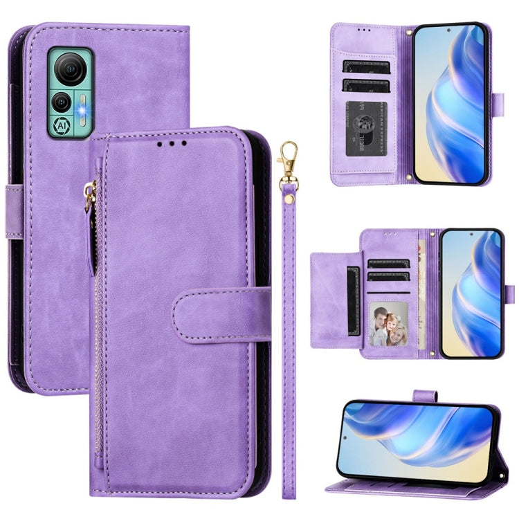 Multi-Card Slots Zipper Wallet Leather Phone Case, For Ulefone Note 17 Pro, For Ulefone Note 18 Ultra, For Ulefone Note 14