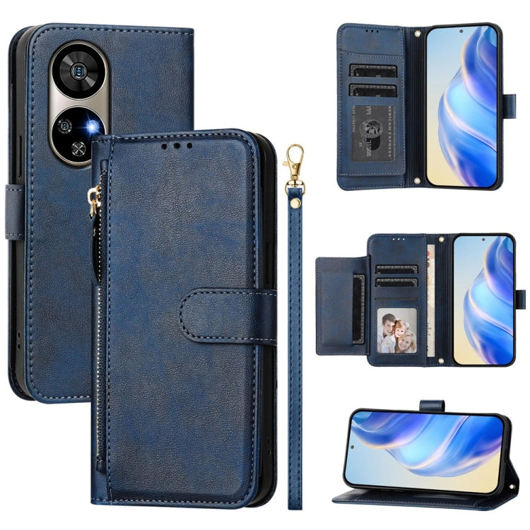 Multi-Card Slots Zipper Wallet Leather Phone Case, For Ulefone Note 17 Pro, For Ulefone Note 18 Ultra, For Ulefone Note 14
