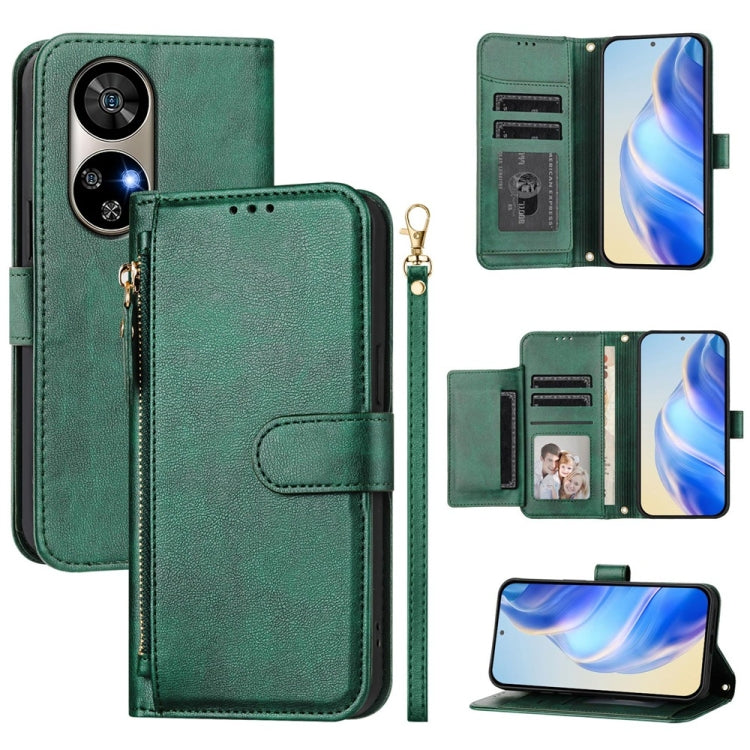 Multi-Card Slots Zipper Wallet Leather Phone Case, For Ulefone Note 17 Pro, For Ulefone Note 18 Ultra, For Ulefone Note 14