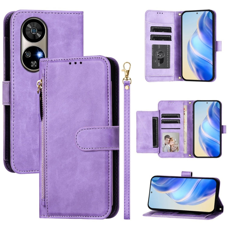 Multi-Card Slots Zipper Wallet Leather Phone Case, For Ulefone Note 17 Pro, For Ulefone Note 18 Ultra, For Ulefone Note 14
