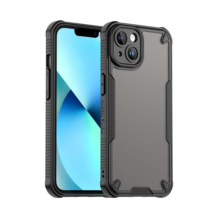 Armor Glaze PC Hybrid TPU Phone Case, For iPhone 13 Pro Max, For iPhone 13 Pro, For iPhone 13, For iPhone 13 mini