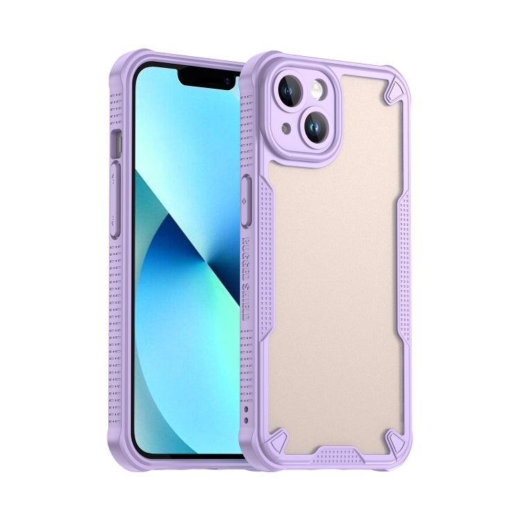 Armor Glaze PC Hybrid TPU Phone Case, For iPhone 13 Pro Max, For iPhone 13 Pro, For iPhone 13, For iPhone 13 mini