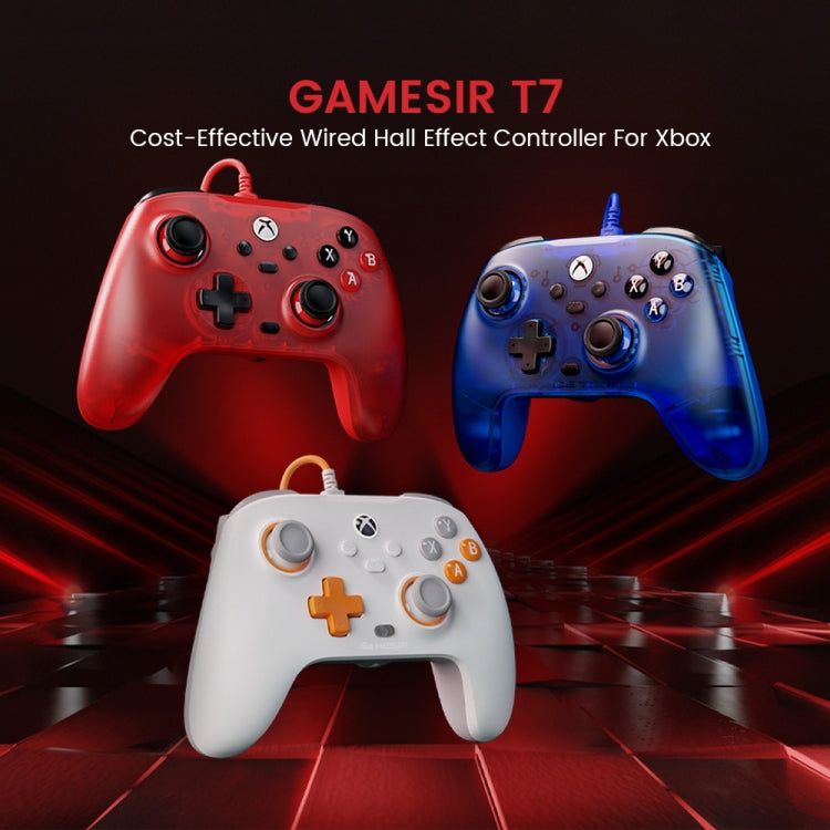GameSir T7 Wired Game Controller(Red)