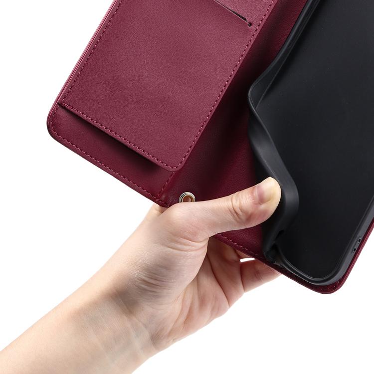 Ring Buckle Rhombic Leather Phone Case, For iPhone 18 Pro, For iPhone 18 Pro Max, For iPhone 17e / 16e, For iPhone 17 Pro Max