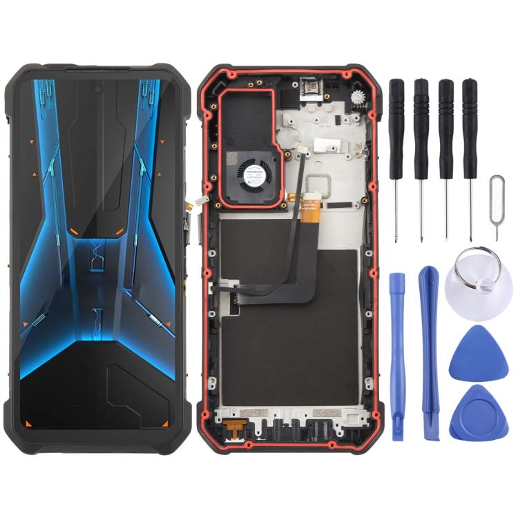 LCD Screen with Digitizer Full Assembly, For Unihertz Tank 4, For Unihertz Tank 4 Pro, For Unihertz 8849 Tank 2 Pro, For Unihertz 8849 Tank 3S, For Unihertz Tank 3 Pro 8849, For Unihertz 8849 Tank Mini 1, For Unihertz 8849 Tank 3...