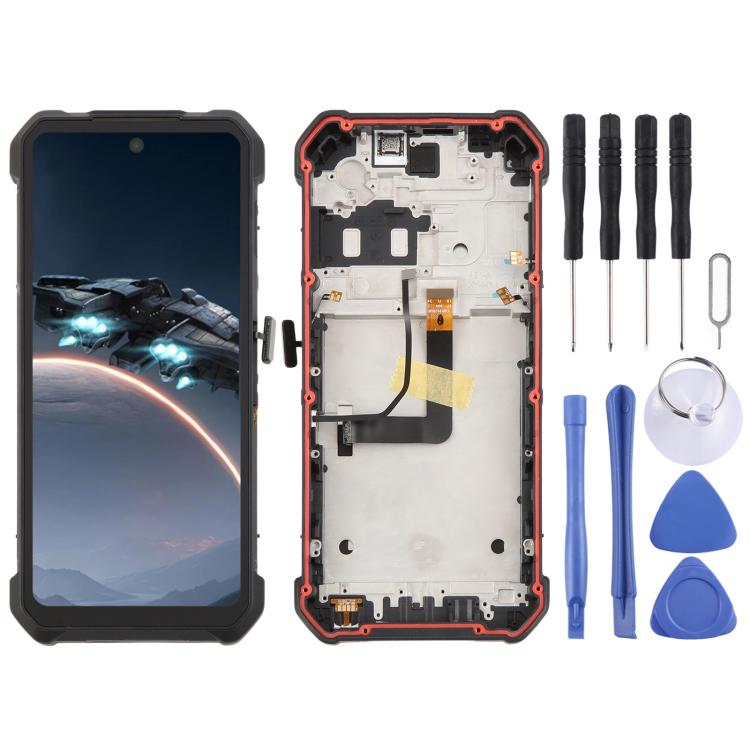 LCD Screen with Digitizer Full Assembly, For Unihertz Tank 4, For Unihertz Tank 4 Pro, For Unihertz 8849 Tank 2 Pro, For Unihertz 8849 Tank 3S, For Unihertz Tank 3 Pro 8849, For Unihertz 8849 Tank Mini 1, For Unihertz 8849 Tank 3...