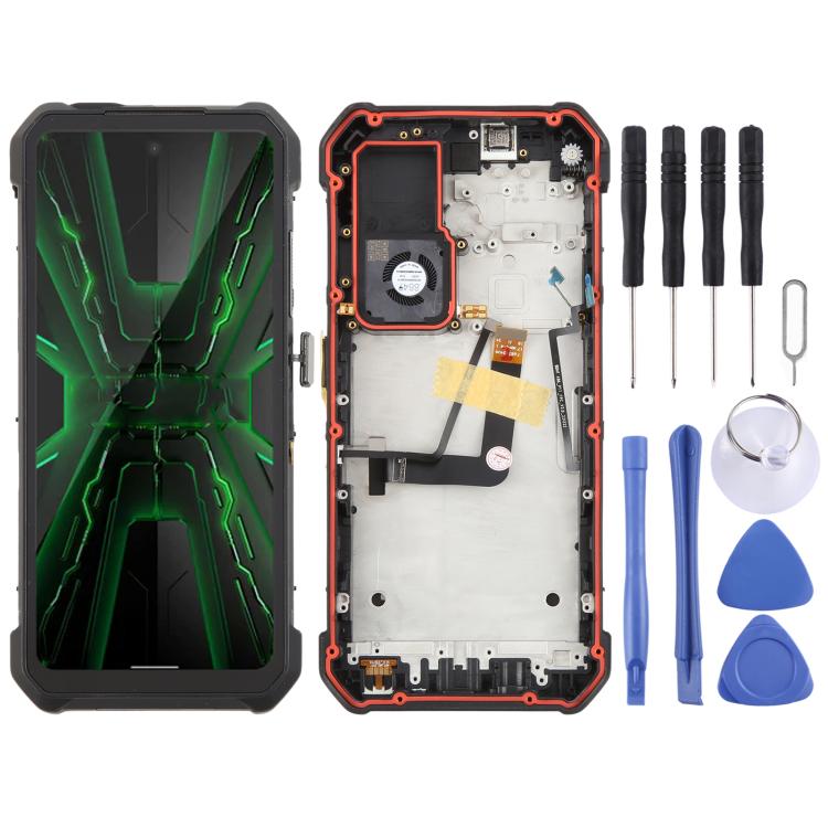 LCD Screen with Digitizer Full Assembly, For Unihertz Tank 4, For Unihertz Tank 4 Pro, For Unihertz 8849 Tank 2 Pro, For Unihertz 8849 Tank 3S, For Unihertz Tank 3 Pro 8849, For Unihertz 8849 Tank Mini 1, For Unihertz 8849 Tank 3...