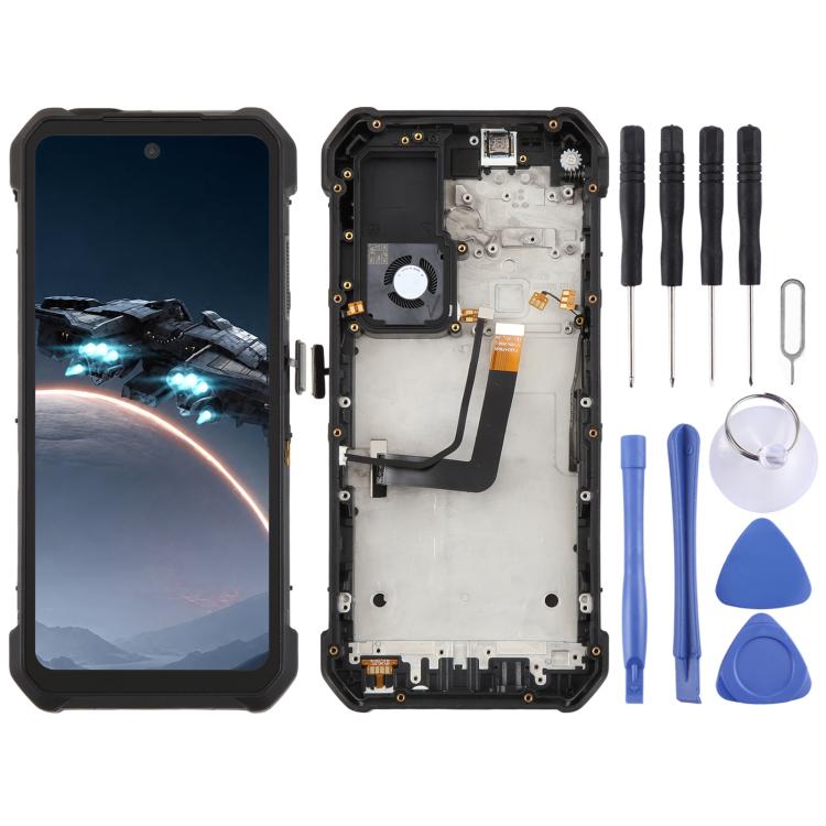 LCD Screen with Digitizer Full Assembly, For Unihertz Tank 4, For Unihertz Tank 4 Pro, For Unihertz 8849 Tank 2 Pro, For Unihertz 8849 Tank 3S, For Unihertz Tank 3 Pro 8849, For Unihertz 8849 Tank Mini 1, For Unihertz 8849 Tank 3...
