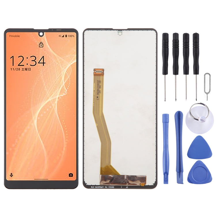 Original LCD Screen With Digitizer Full Assembly, For Sharp Aquos Sense3 Lite, For Sharp Aquos R5G, For Sharp Aquos Sense4 Lite, For Sharp Aquos Sense3 basie, For Sharp Aquos Sense 3 Plus, For Sharp Aquos Sense4, For Sharp Aquos Sense5G...
