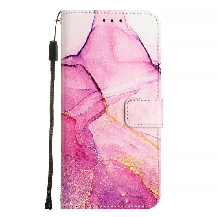 PT003 Marble Pattern Flip Leather Phone Case, For Doogee N55 Plus