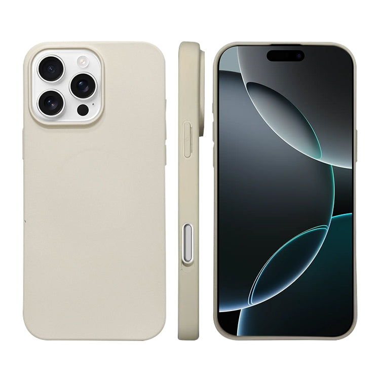 Liquid Silicone Phone MagSafe Case, For iPhone 16 Pro Max, For iPhone 16 Pro