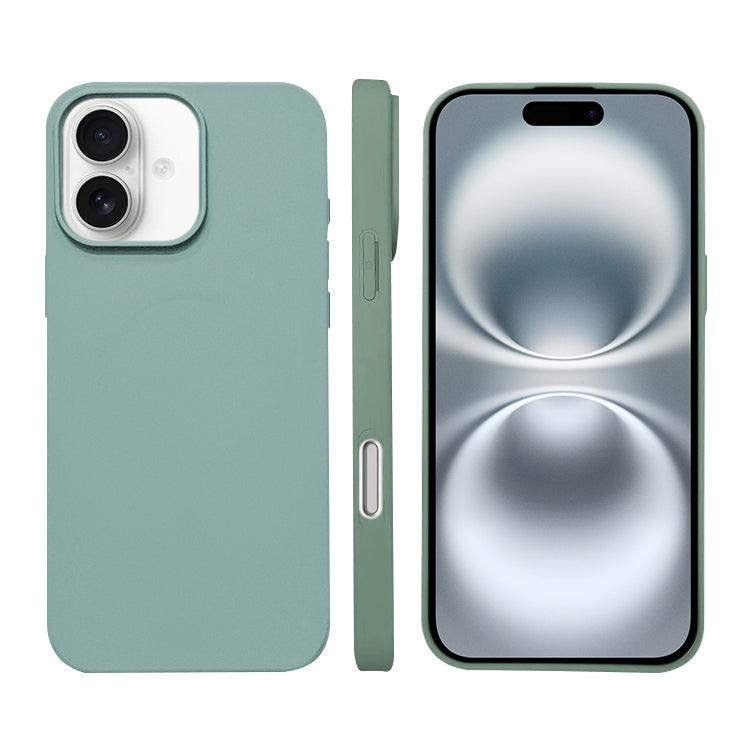 Liquid Silicone Phone MagSafe Case, For iPhone 16 Plus, For iPhone 16