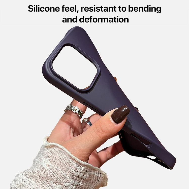 Liquid Silicone Phone MagSafe Case, For iPhone 16 Plus, For iPhone 16