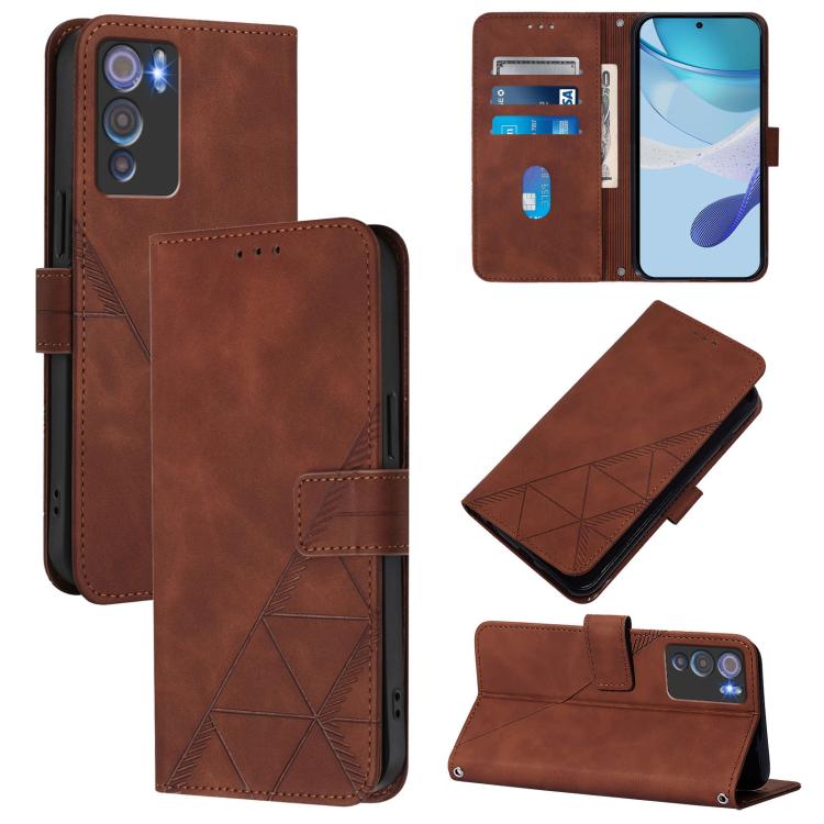 Crossbody 3D Embossed Flip Leather Phone Case, For Doogee Note 56 / Note 56 Pro, For Doogee N60 Pro, For Doogee Note 59 / Note 59 Pro, For Doogee N55 Plus