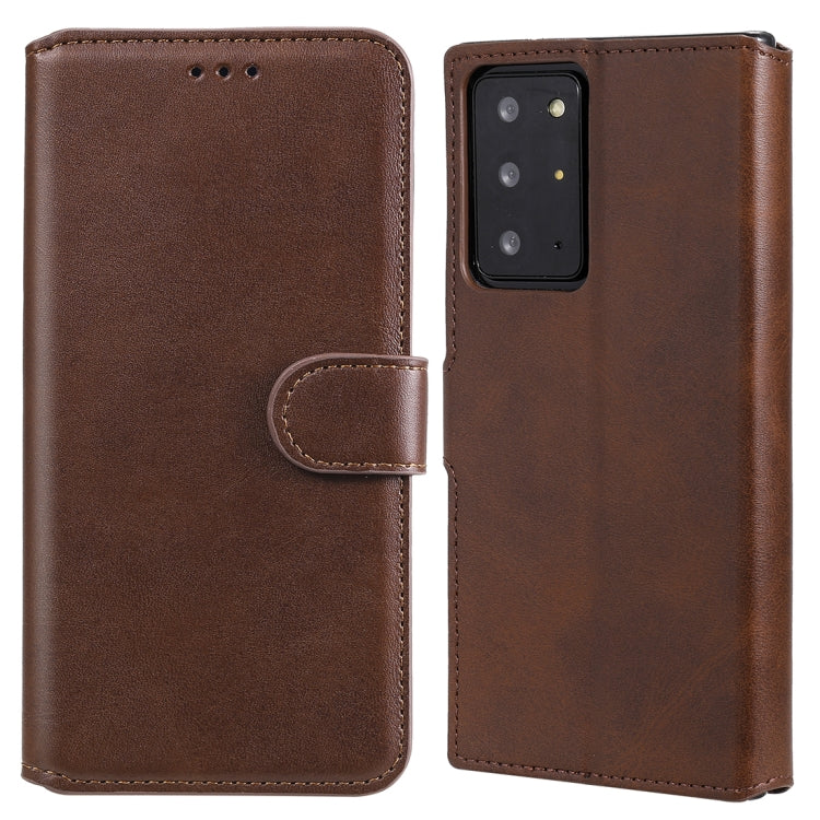 Classic Calf Texture PU + TPU Horizontal Flip Leather Case, with Holder & Card Slots & Wallet, For Samsung Galaxy Note 20 Ultra, For Sony Xperia 10 II, For OPPO Reno4 Pro 5G