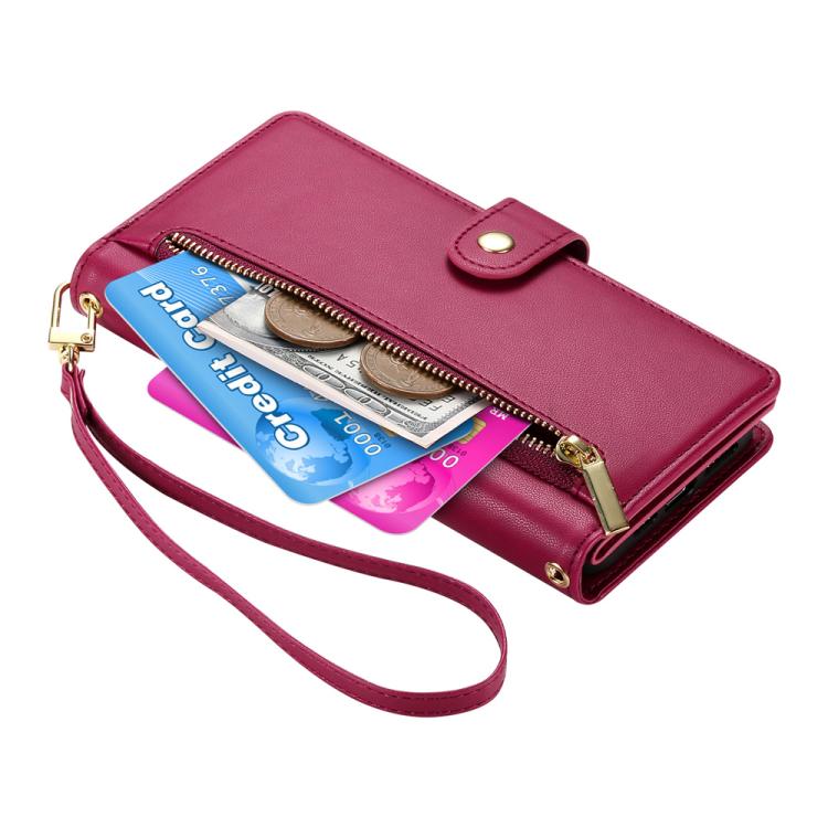 Nine Card-slot Zipper Wallet Bag Leather Phone Case, For Huawei nova 14 Ultra, For Huawei nova 14 Pro, For Huawei nova 14, For Huawei nova 13 Pro
