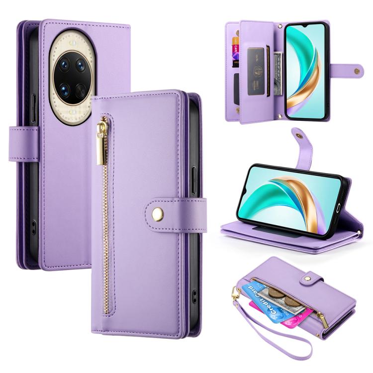 Nine Card-slot Zipper Wallet Bag Leather Phone Case, For Huawei nova 14 Ultra, For Huawei nova 14 Pro, For Huawei nova 14, For Huawei nova 13 Pro