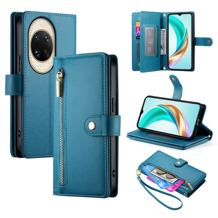 Nine Card-slot Zipper Wallet Bag Leather Phone Case, For Huawei nova 14 Ultra, For Huawei nova 14 Pro, For Huawei nova 14, For Huawei nova 13 Pro