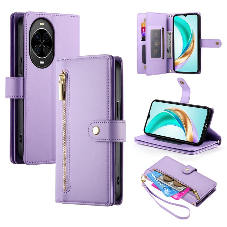 Nine Card-slot Zipper Wallet Bag Leather Phone Case, For Huawei nova 14 Ultra, For Huawei nova 14 Pro, For Huawei nova 14, For Huawei nova 13 Pro