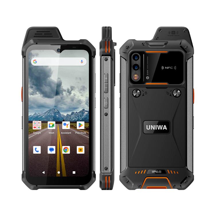 UNIWA W999 Rugged Phone, 8GB+128GB, 6.3 inch Android 13 Mediatek MT6789 Helio G99 Octa Core, NFC, Network: 4G, EU Plug, US Plug, UK Plug, AU Plug